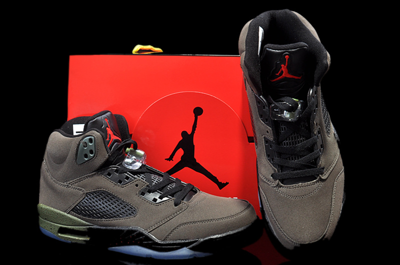 Air Jordan 5 Mens Shoes Aaa Brown Online